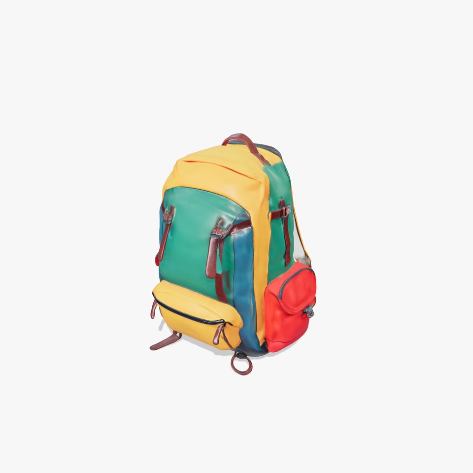 Vibrant Hiker Backpack model pack